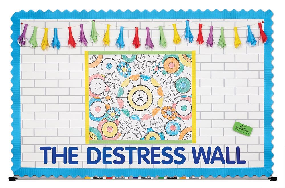 *Pacon® Self-Adhesive Letters 4" Blue, Puffy Font 78 Characters-Letters-Tools 4 Teaching-Classroom Decor and More