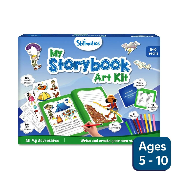 My Storybook Art Kit - All My Adventures (ages 5-10)-Craft Activity-Tools 4 Teaching-Classroom Decor and More
