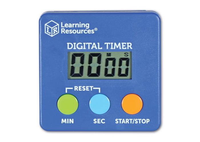 Digital Timer-Numbers, Counting & Sorting-Tools 4 Teaching-Classroom Decor and More