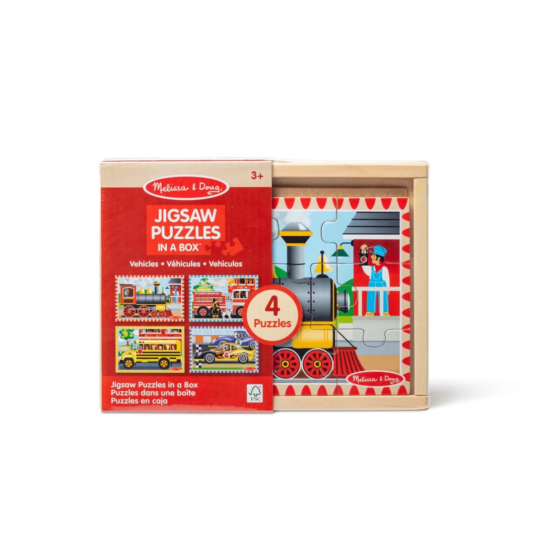 Vehicle Puzzles in a Box - Tools 4 Teaching