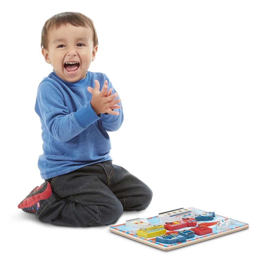Vehicles Chunky Puzzle - Tools 4 Teaching