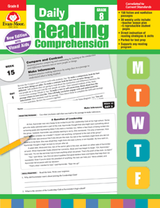 Daily Reading Comprehension-Subjects - Reading - Reading Books-Tools 4 Teaching-Classroom Decor and More
