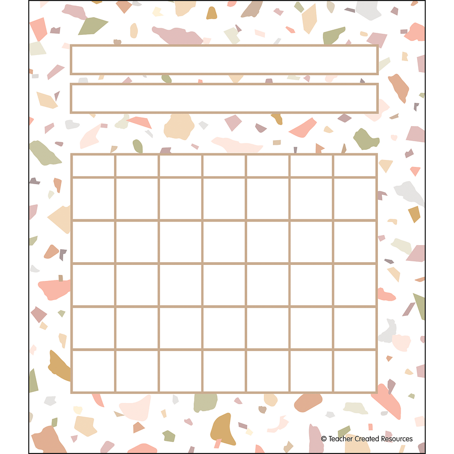 Terrazzo Tones Incentive Charts-Incentive Charts-Tools 4 Teaching-Classroom Decor and More