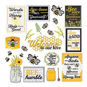 The Hive Motivational Gallery Wall Bulletin Board Set-Bulletin Board Sets-Tools 4 Teaching-Classroom Decor and More