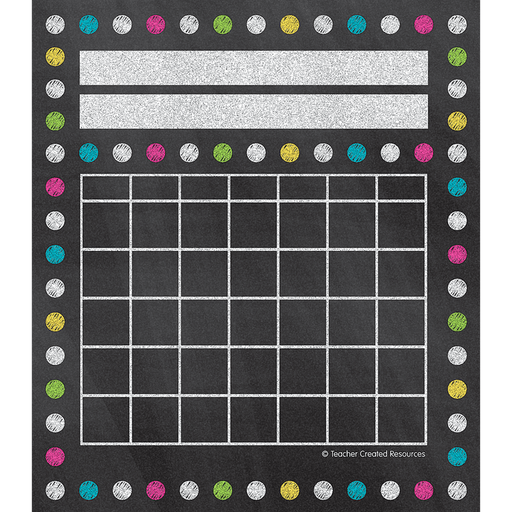 Chalkboard Brights Incentive Charts-Incentive Charts-Tools 4 Teaching-Classroom Decor and More