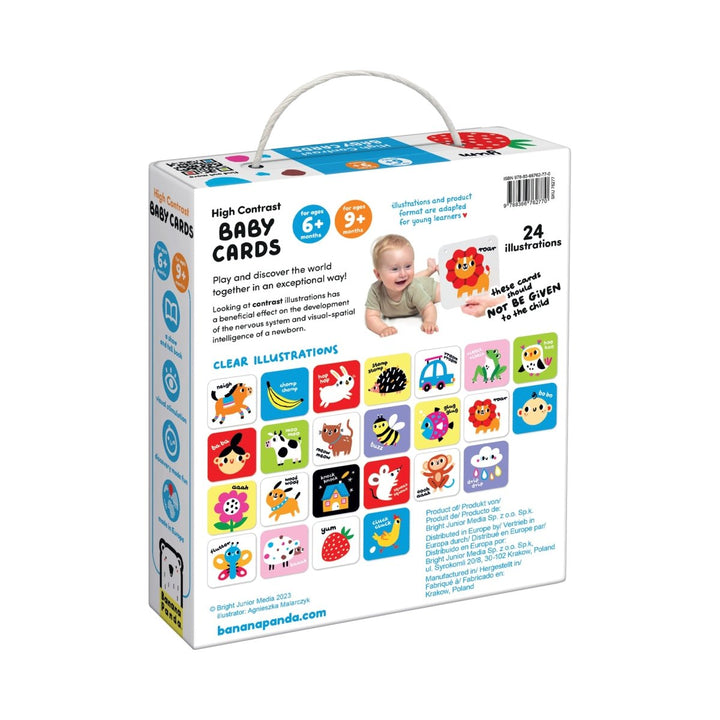 High Contrast Baby Cards for ages: 6m+, 9m+-Baby & Toddler-Tools 4 Teaching-Classroom Decor and More