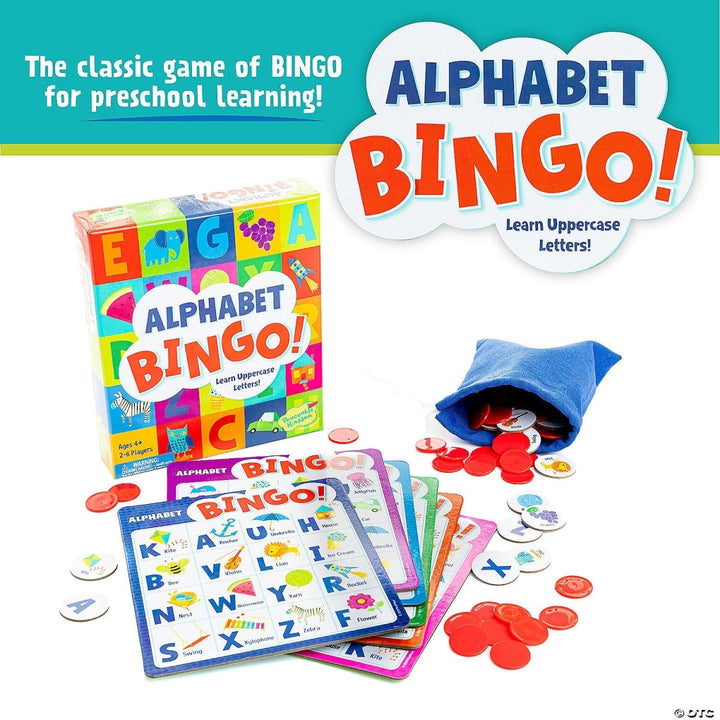 Alphabet Bingo Board Game-Subjects - Reading - Alphabet-Tools 4 Teaching-Classroom Decor and More