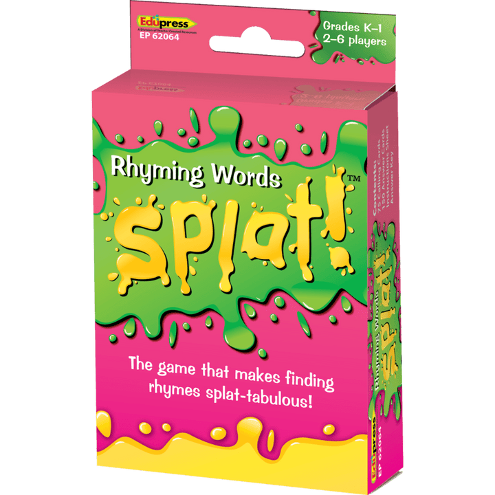 Rhyming words Splat Game-Subjects - Reading - Reading Manipulatives-Tools 4 Teaching-Classroom Decor and More