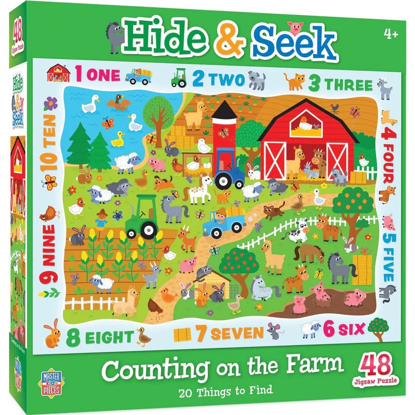 Hide and Seek Counting on the Farm - Tools 4 Teaching