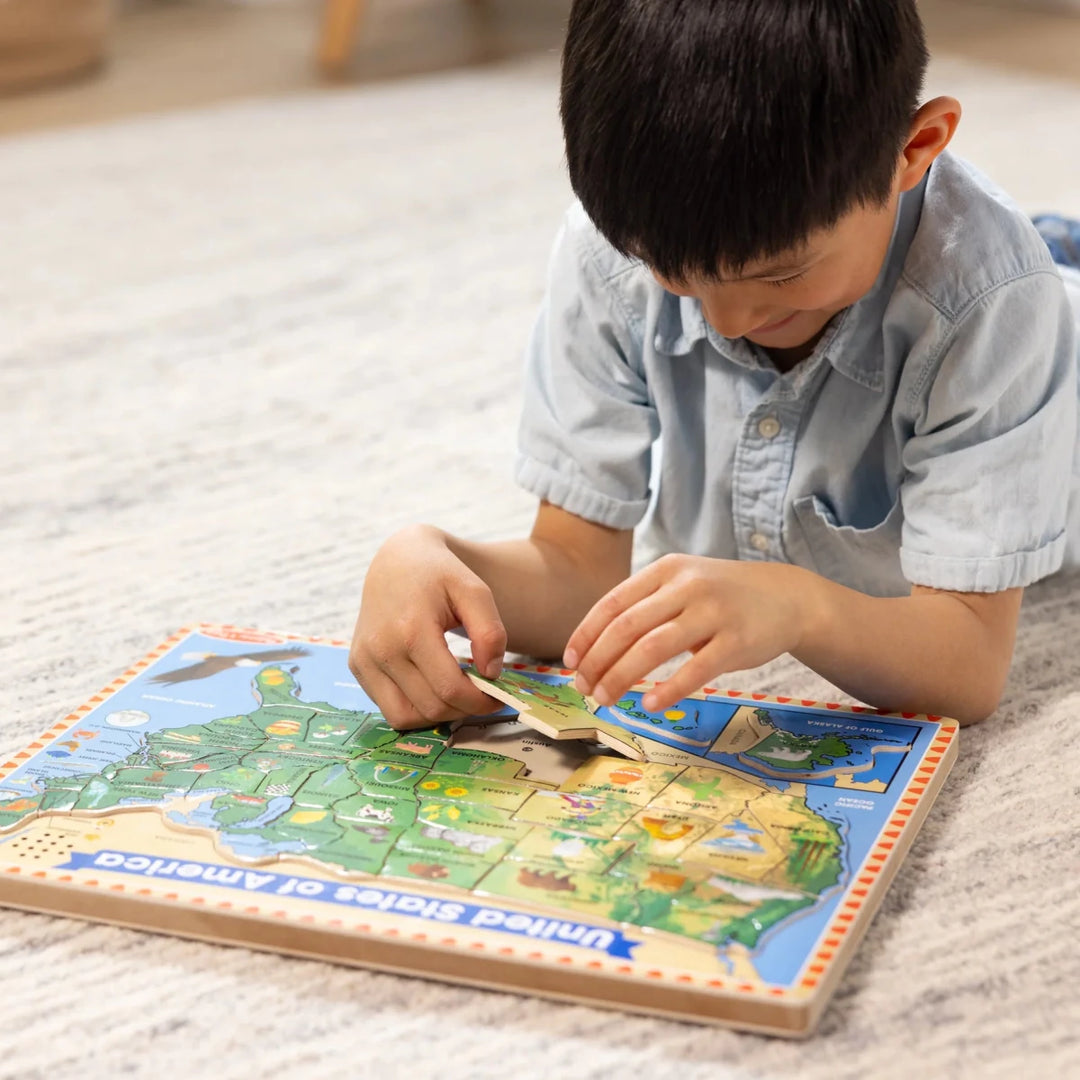 USA Map Sound Puzzle - Tools 4 Teaching