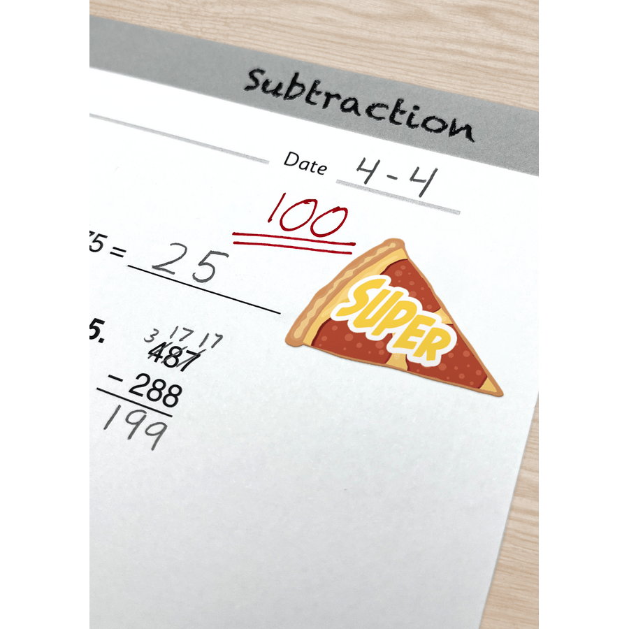 Pizza Stickers-Stickers-Tools 4 Teaching-Classroom Decor and More