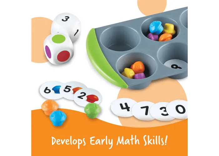 Mini Muffin Match Up Math Activity Set-Numbers, Counting & Sorting-Tools 4 Teaching-Classroom Decor and More