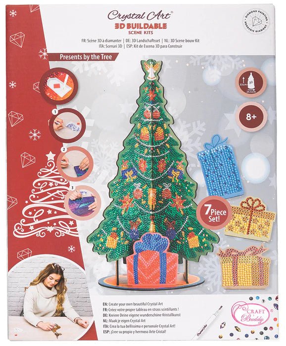 Crystal Art 3D Buildable - Presents by the Tree - Tools 4 Teaching