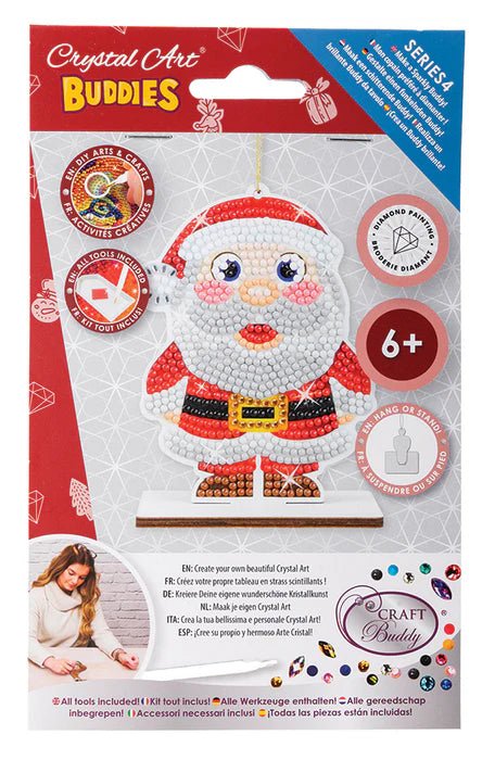 Crystal Art Buddies Ornament - Santa - Tools 4 Teaching