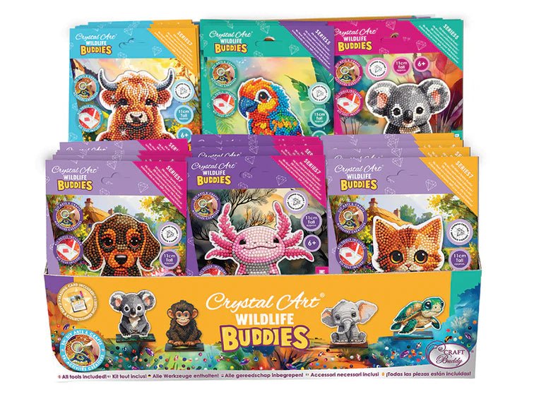 Crystal Art Wildlife Buddies - Tools 4 Teaching