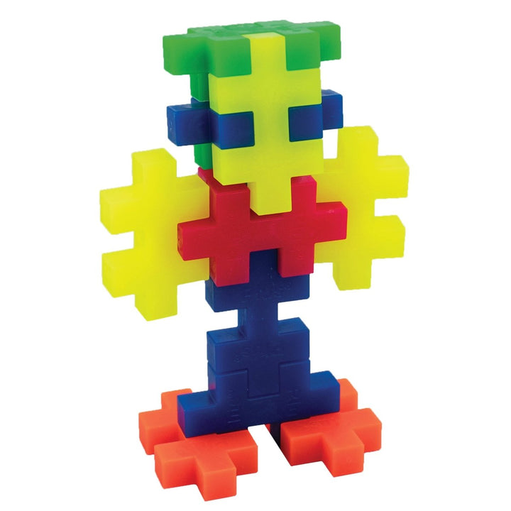 PLUS PLUS® BIG 15 PC Tube - Neon-Plus Plus-Tools 4 Teaching-Classroom Decor and More