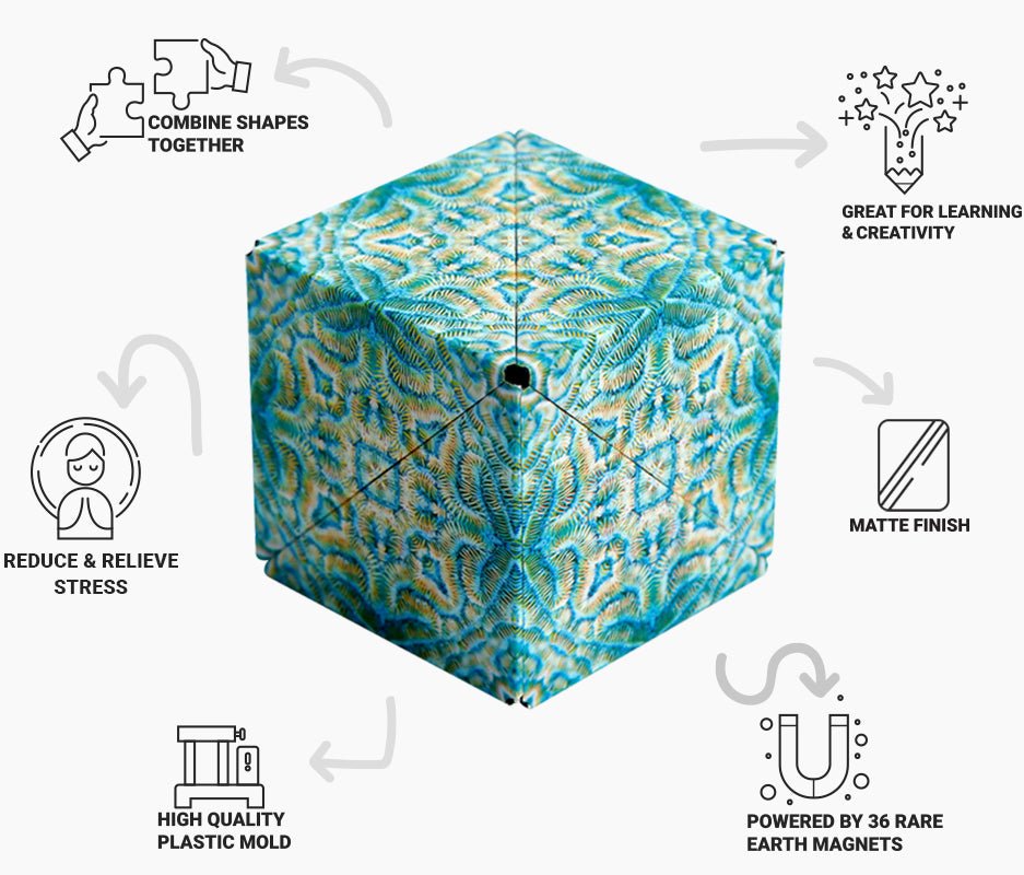 Shashibo Explorer Series: Undersea-Fidgets-Tools 4 Teaching-Classroom Decor and More