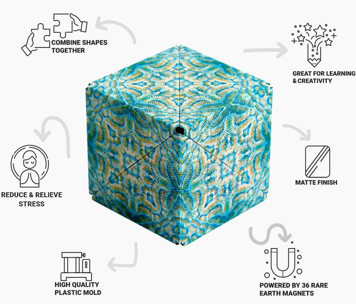 Shashibo Explorer Series: Undersea-Fidgets-Tools 4 Teaching-Classroom Decor and More