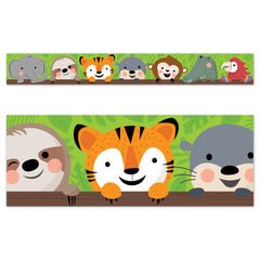 Jungle Friends EZ Border-Borders-Tools 4 Teaching-Classroom Decor and More