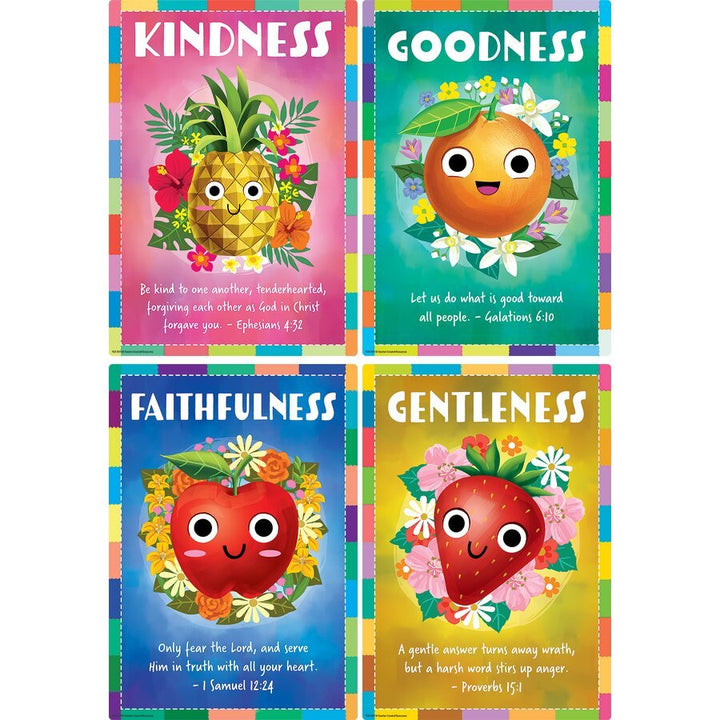 Fruit of the Spirit Small Poster Pack-Religious-Tools 4 Teaching-Classroom Decor and More