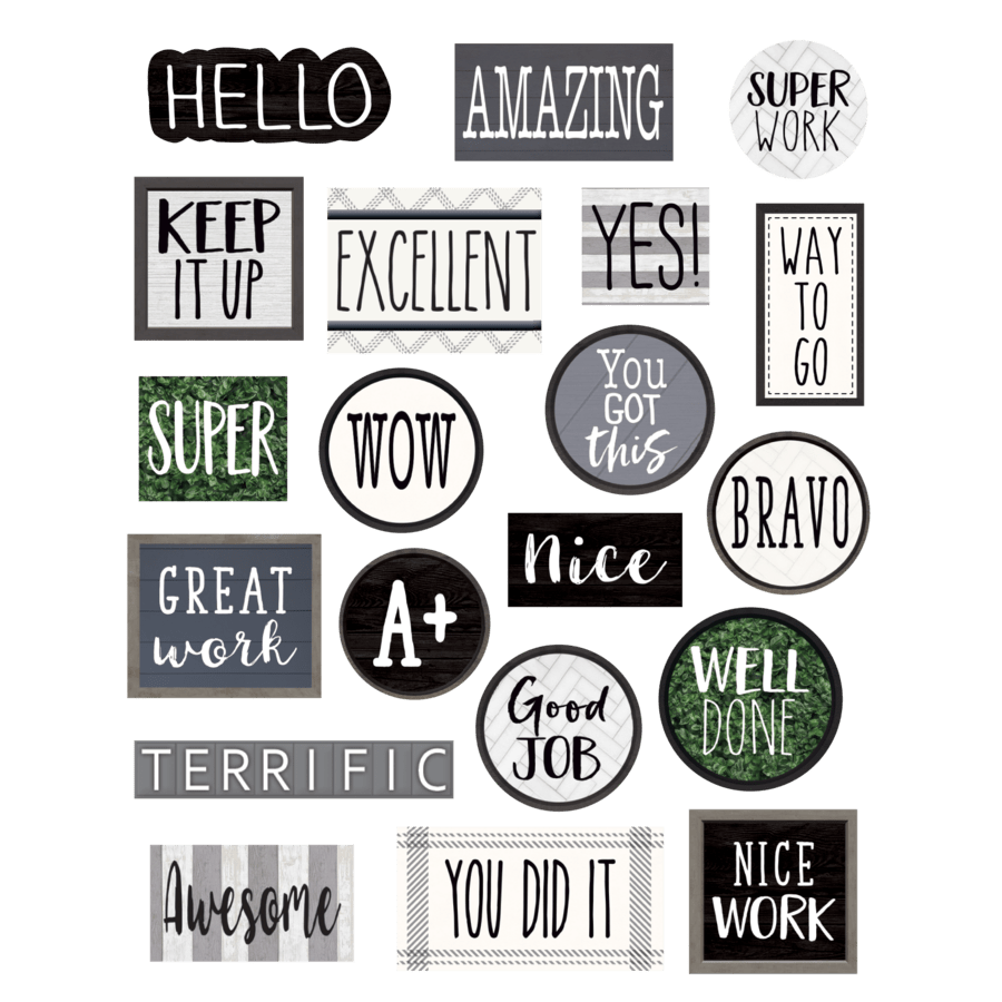 *Modern Farmhouse Stickers-Stickers-Tools 4 Teaching-Classroom Decor and More