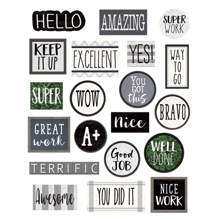 *Modern Farmhouse Stickers-Stickers-Tools 4 Teaching-Classroom Decor and More