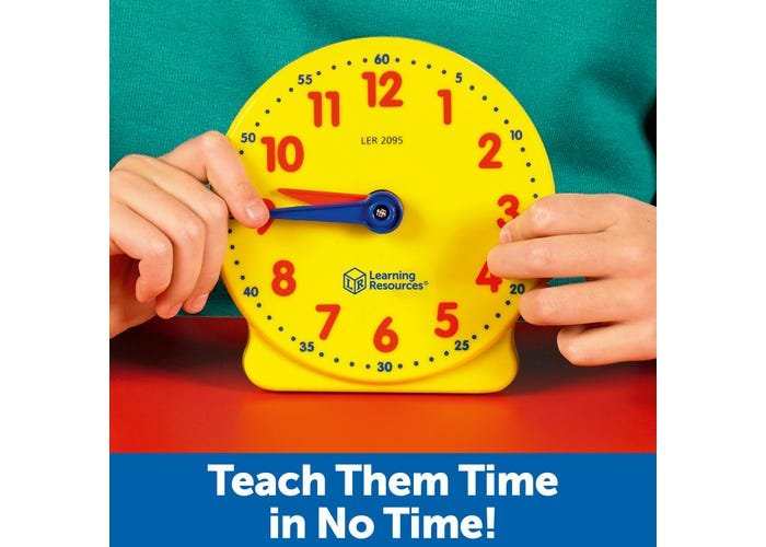 Big Time™ Student Clock-Time & Money-Tools 4 Teaching-Classroom Decor and More