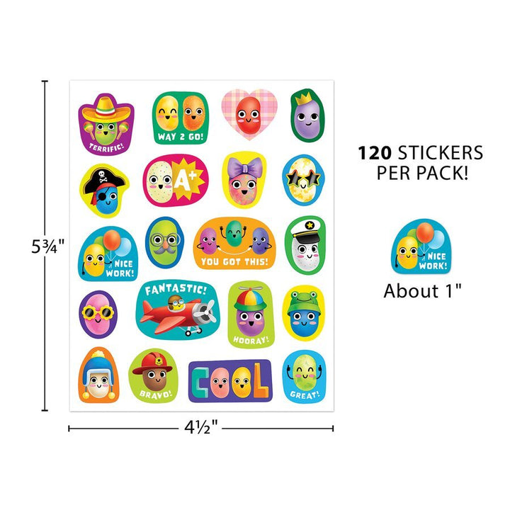 Jelly Bean Smelly Stickers-Stickers-Tools 4 Teaching-Classroom Decor and More