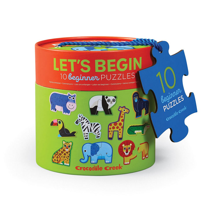 Let's Begin 2-Piece Puzzle - Jungle-Puzzles-Tools 4 Teaching-Classroom Decor and More