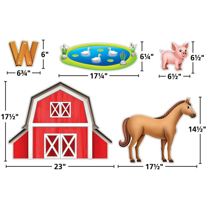 The Farm Bulletin Board-Bulletin Board Sets-Tools 4 Teaching-Classroom Decor and More