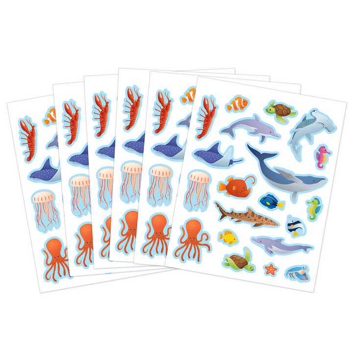 Ocean Animal Stickers-Stickers-Tools 4 Teaching-Classroom Decor and More