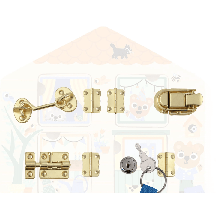 Cabanalock Wooden Skill Board-Baby & Toddler-Tools 4 Teaching-Classroom Decor and More