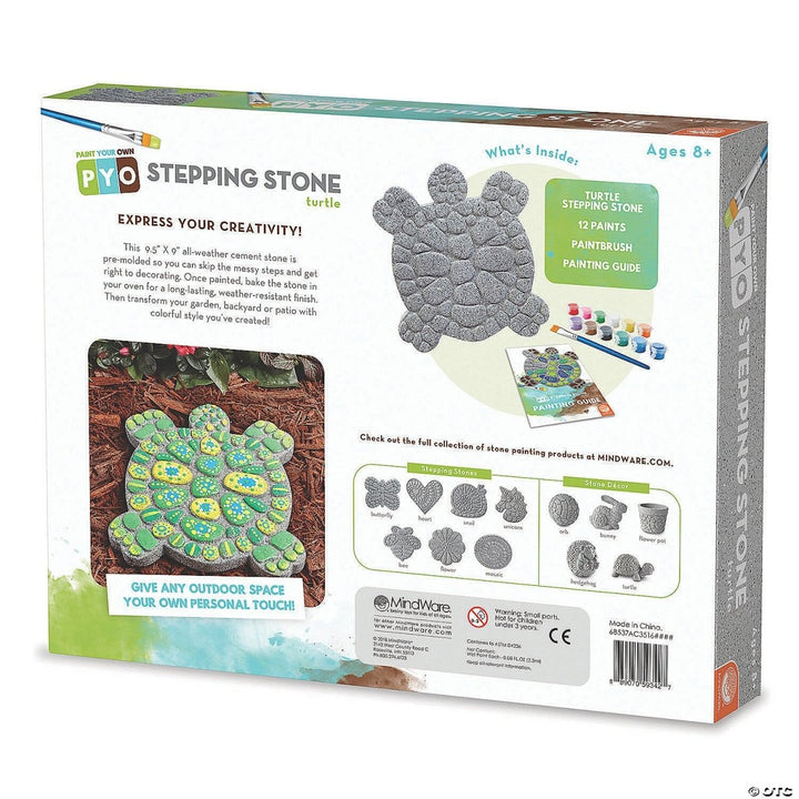 Paint Your Own Stepping Stone: Turtle-Craft Activity-Tools 4 Teaching-Classroom Decor and More