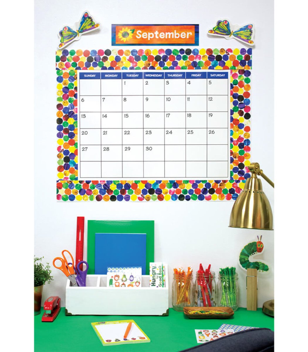 World of Eric Carle™ Months of the Year Chart Grade PK-2-Charts-Tools 4 Teaching-Classroom Decor and More