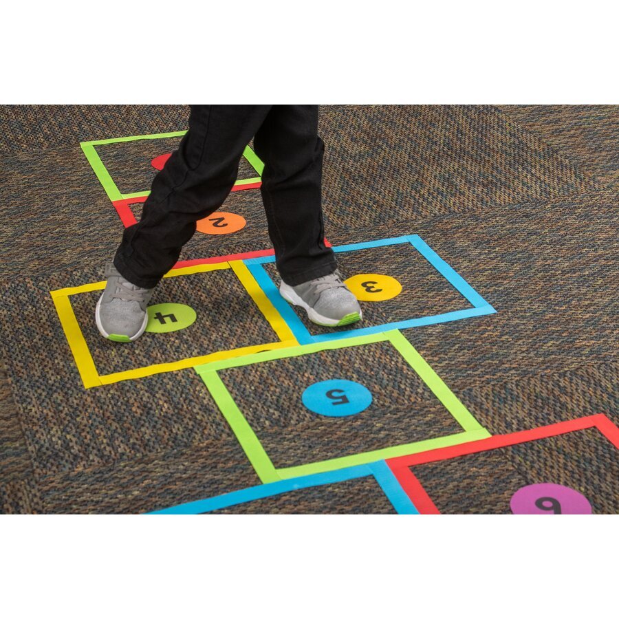 Spot On Carpet Marker Aqua Strips-Classroom Essentials-Tools 4 Teaching-Classroom Decor and More