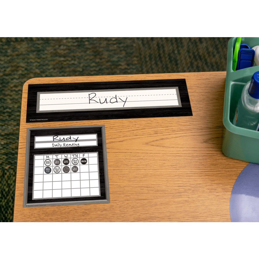 Modern Farmhouse Flat Name Plates-Nameplates & Name Tags-Tools 4 Teaching-Classroom Decor and More