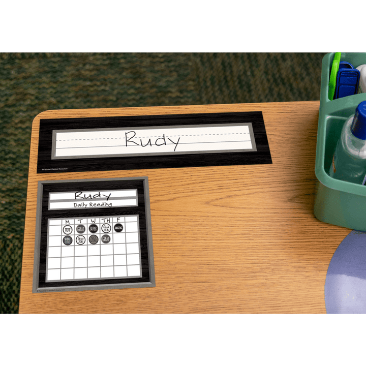 Modern Farmhouse Flat Name Plates-Nameplates & Name Tags-Tools 4 Teaching-Classroom Decor and More