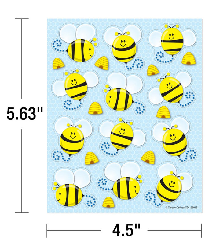 Bees Shape Stickers - Tools 4 Teaching