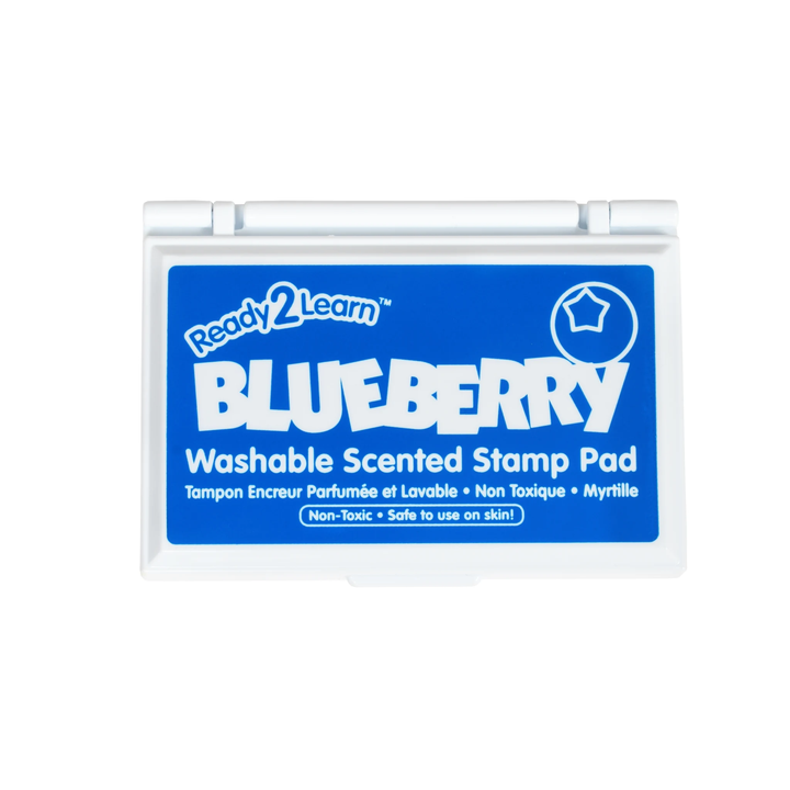 Washable Scented Stamp Pad - Blue (Blueberry)-Stamps &amp; Stamp Pads-Tools 4 Teaching-Classroom Decor and More