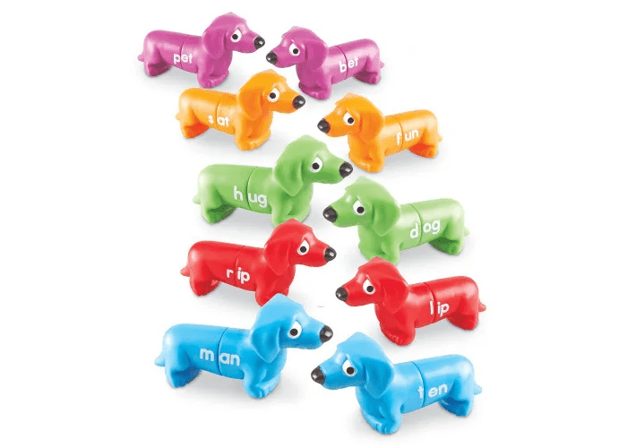 Snap-n-Learn™ Rhyming Pups-Subjects - Reading - Reading Manipulatives-Tools 4 Teaching-Classroom Decor and More