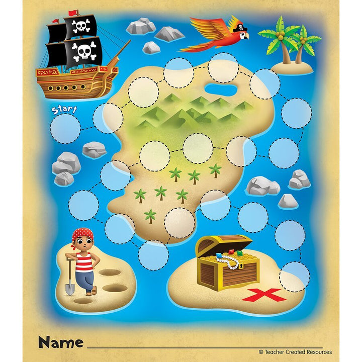 Treasure Hunt Reward Trackers with Stickers-Incentive Charts-Tools 4 Teaching-Classroom Decor and More
