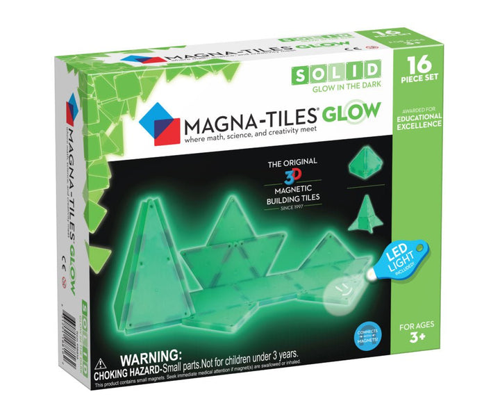 Magna-Tiles® Glow 16-Piece Set-Magnatiles-Tools 4 Teaching-Classroom Decor and More