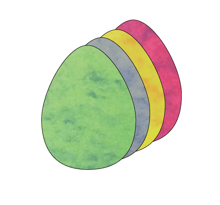 Egg Marble Assorted Color Creative Cut-Outs- 5.5"-Tools 4 Teaching-Classroom Decor and More