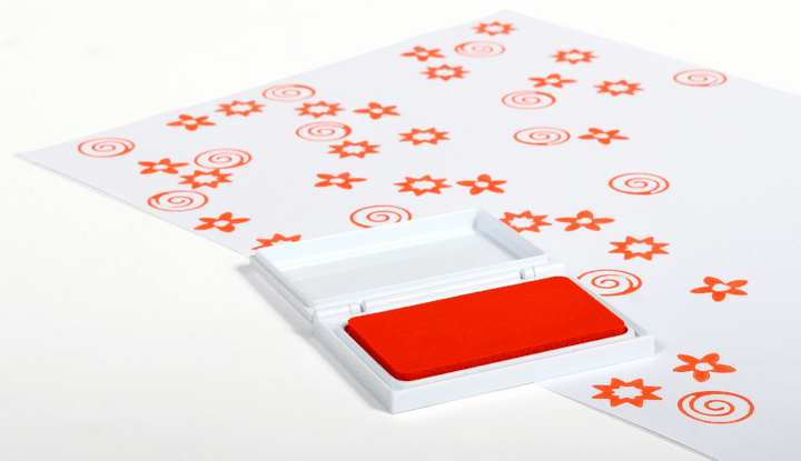 Washable Stamp Pad - Orange-Stamps & Stamp Pads-Tools 4 Teaching-Classroom Decor and More