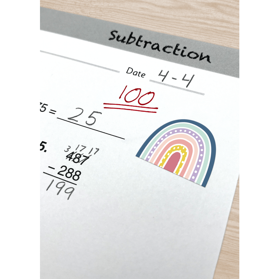 Oh Happy Day Rainbows Stickers-Stickers-Tools 4 Teaching-Classroom Decor and More