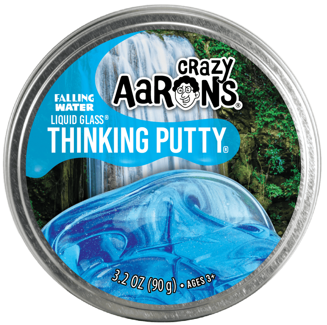 Crazy Aaron's® - Falling Water Liquid Glass® Thinking Putty®-Thinking Putty-Tools 4 Teaching-Classroom Decor and More