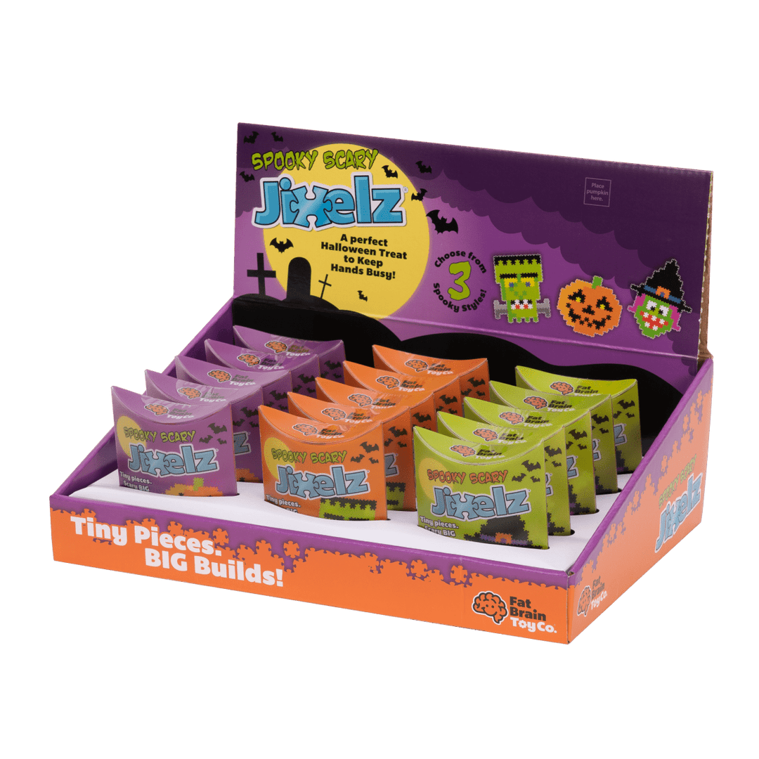 Spooky Scary Jixelz - Jack-O-Lantern-Tools 4 Teaching-Classroom Decor and More