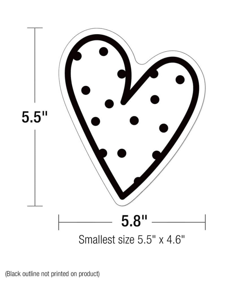 Kind Vibes Doodle Hearts Cutouts-Tools 4 Teaching-Classroom Decor and More