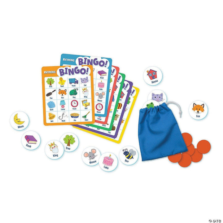 Rhyming Bingo! Game-Subjects - Reading - Reading Manipulatives-Tools 4 Teaching-Classroom Decor and More