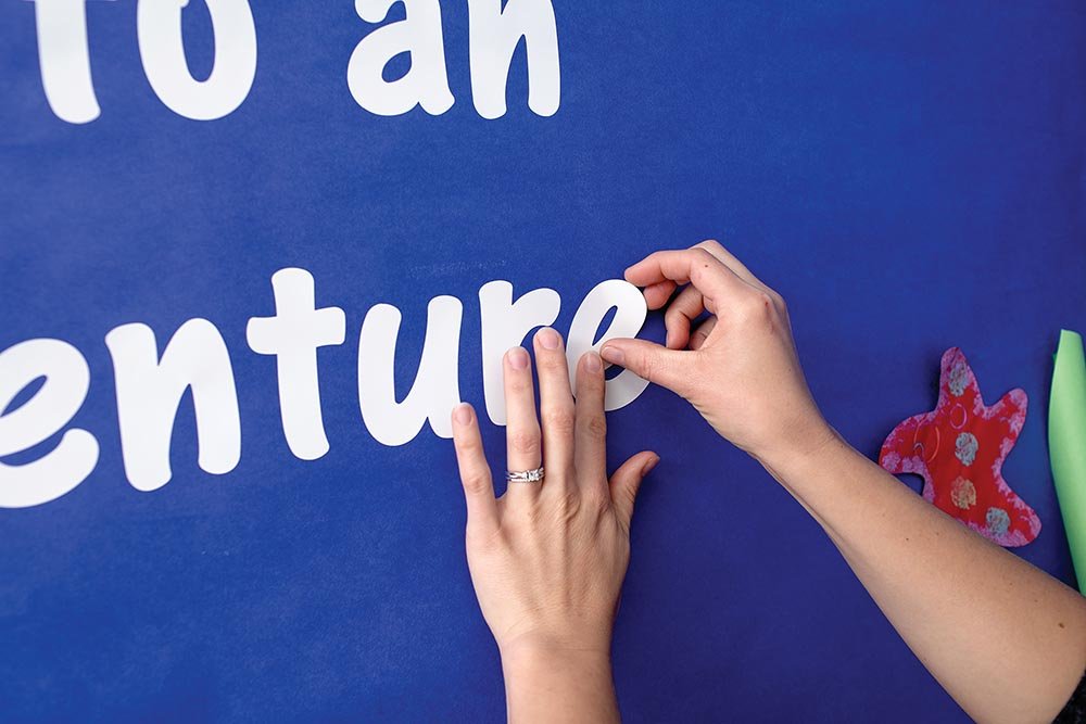 Pacon® Self-Adhesive Letters 4" White, Cheery Font 154 Characters-Letters-Tools 4 Teaching-Classroom Decor and More